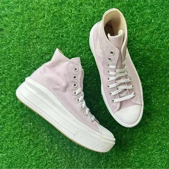 Converse Chuck Taylor All Star Move Hi Pale Amethyst - Picture 6 of 8
